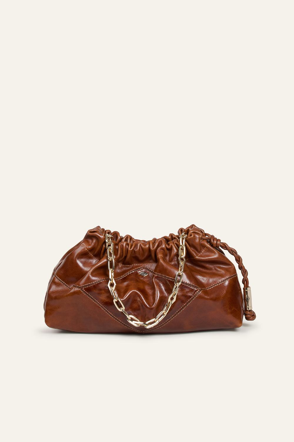 ba&sh Sac June En Cuir June Marron