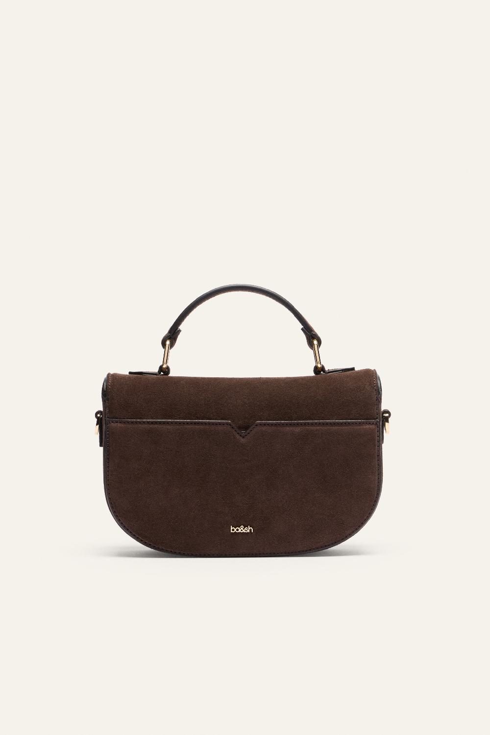 Ba&sh Sac Petit Format Sign Chocolat