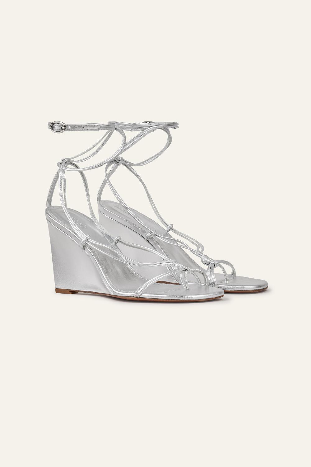 Ba&sh Sandales Conny Gris