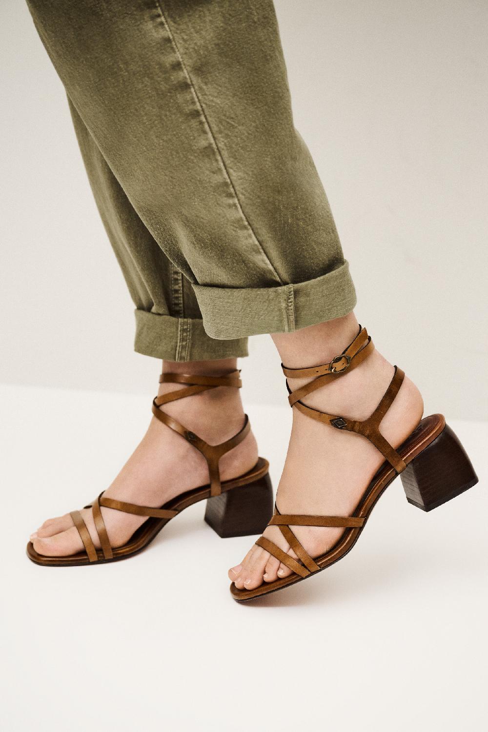 ba&sh Sandales Cosmo Marron