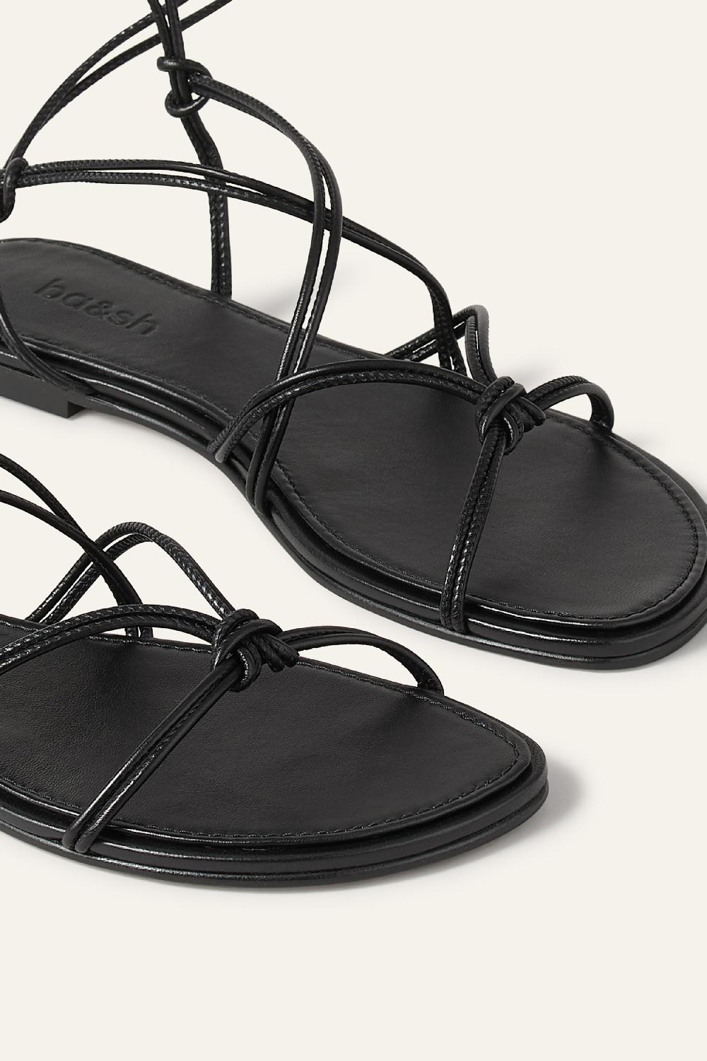 Ba&sh Sandales Ouvertes Brides Cegane Noir