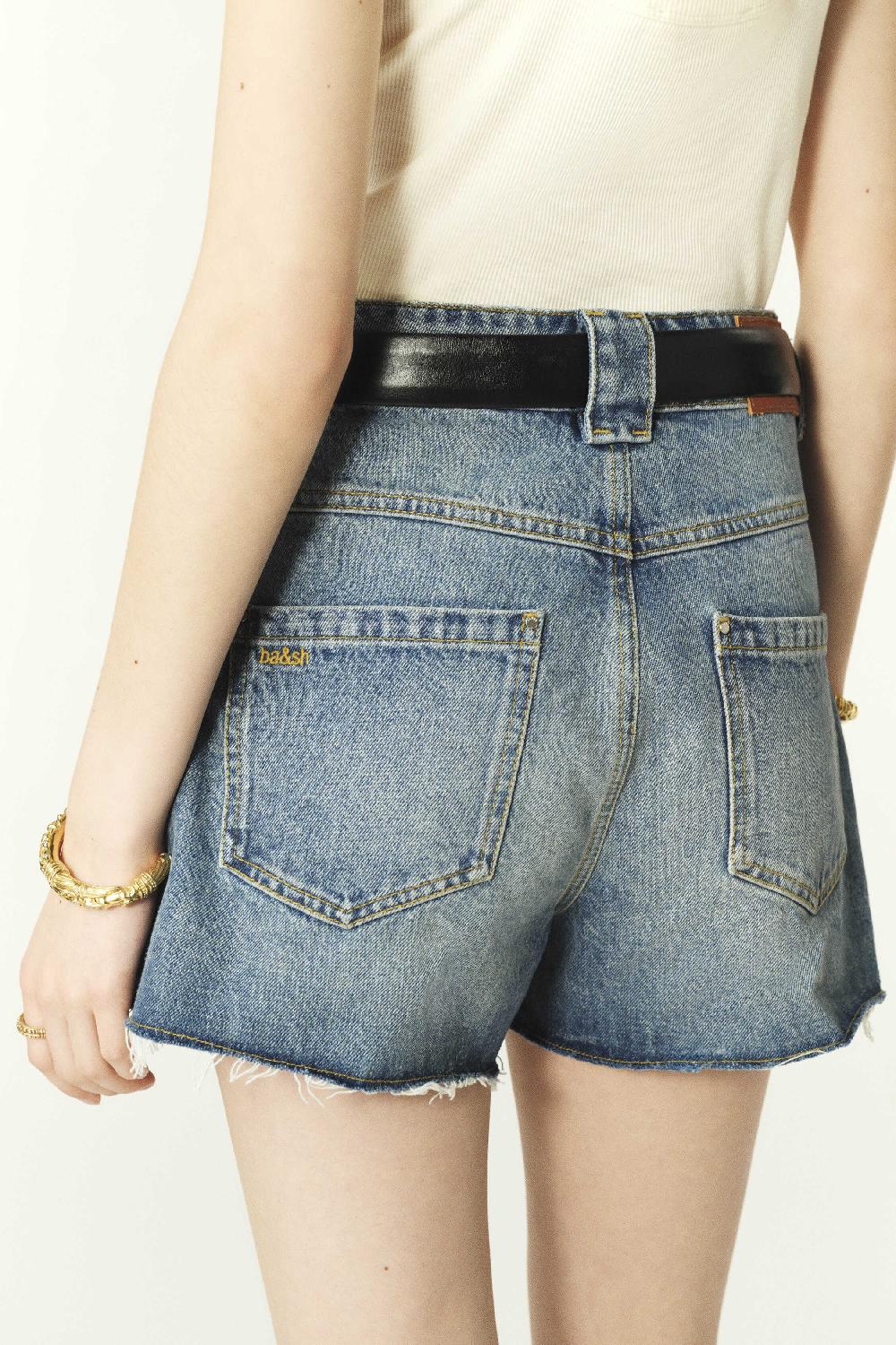 Ba&sh Short David Bleu