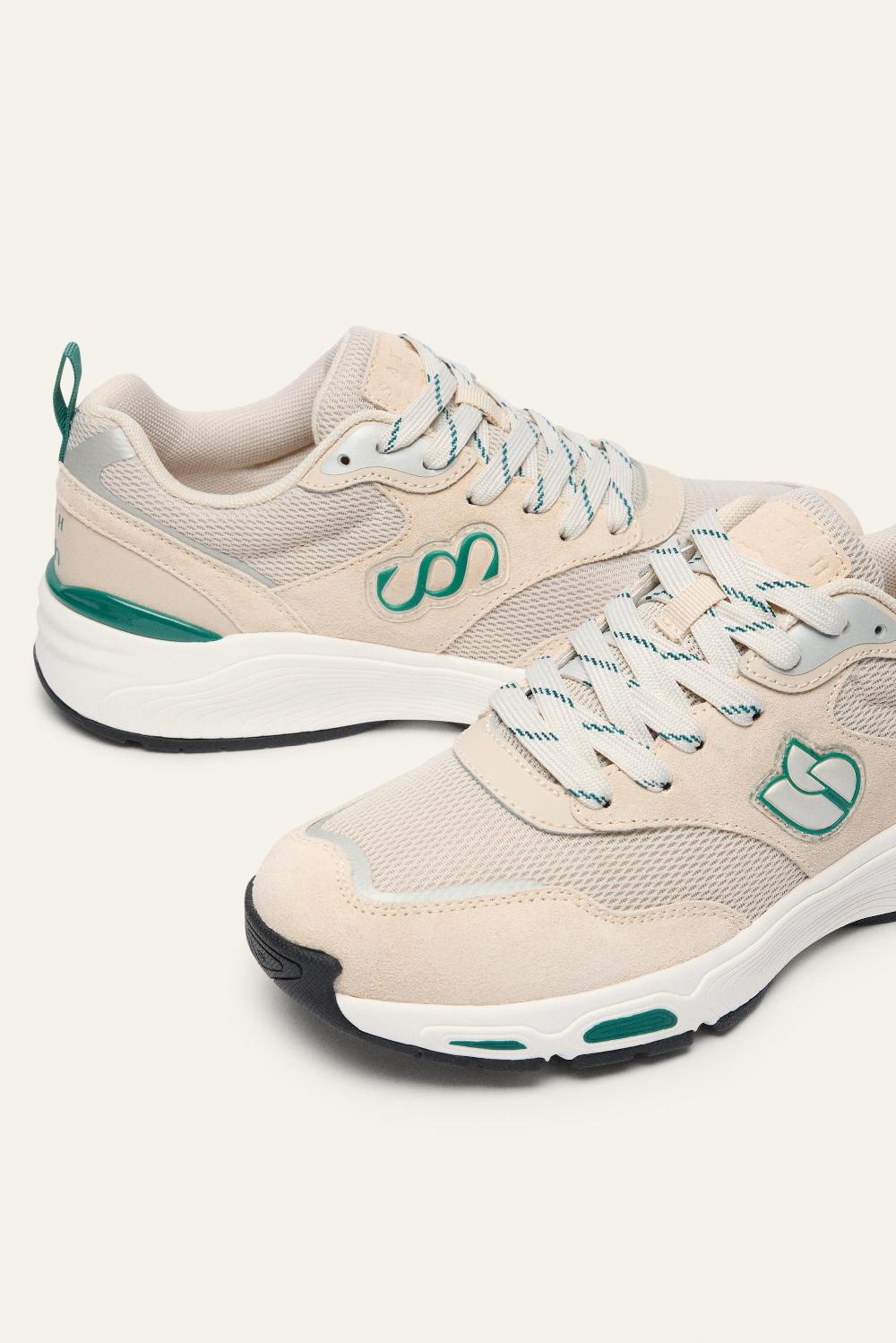 Ba&sh Sneakers à Lacer Saba Vert