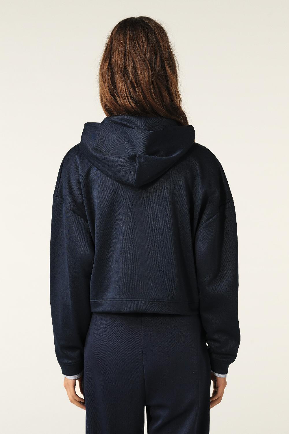 Ba&sh Sweatshirt Capuche Alma Navy