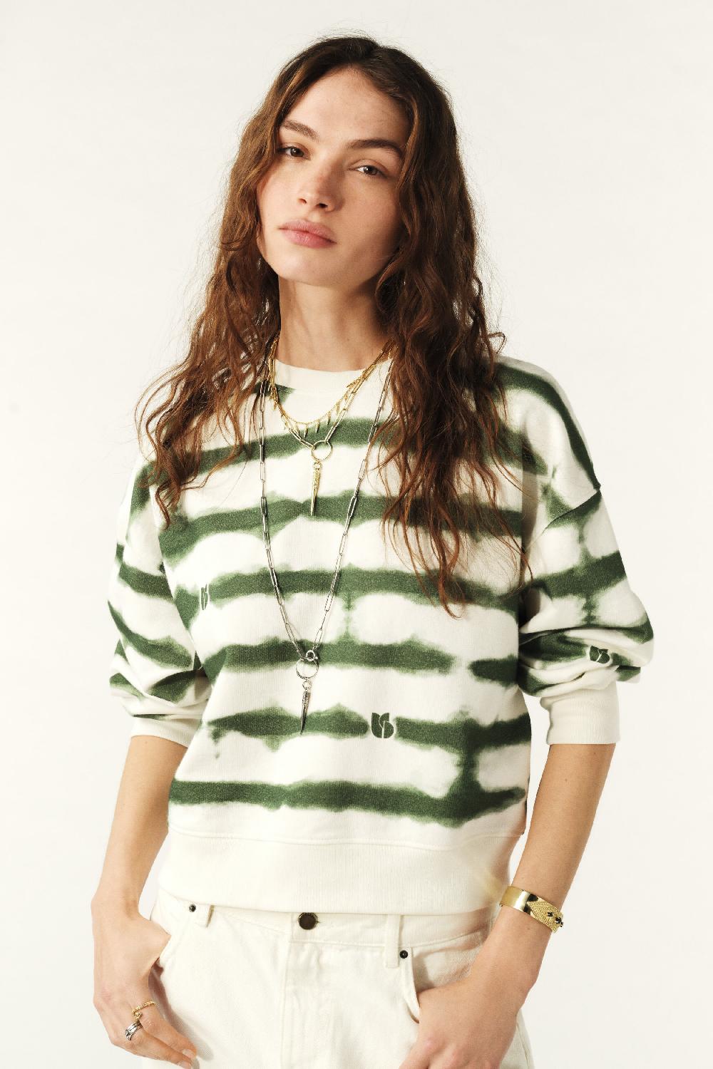 Ba&sh Sweatshirt Style MarinièRe Sete Kaki