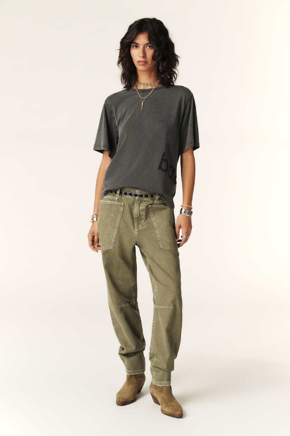 Ba&sh T-Shirt DéLavé Benjamin Carbone