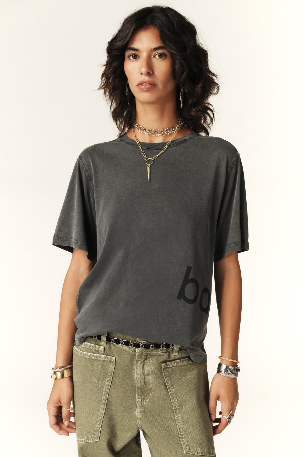 ba&sh T-Shirt DéLavé Benjamin Carbone