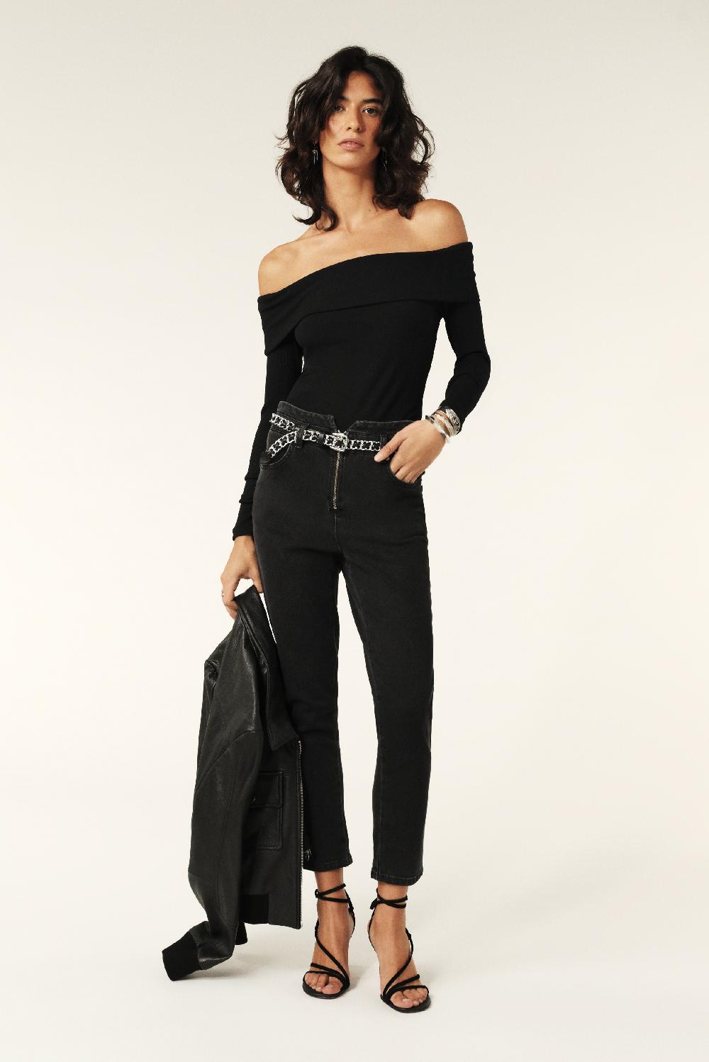 Ba&sh Top Bardi Noir