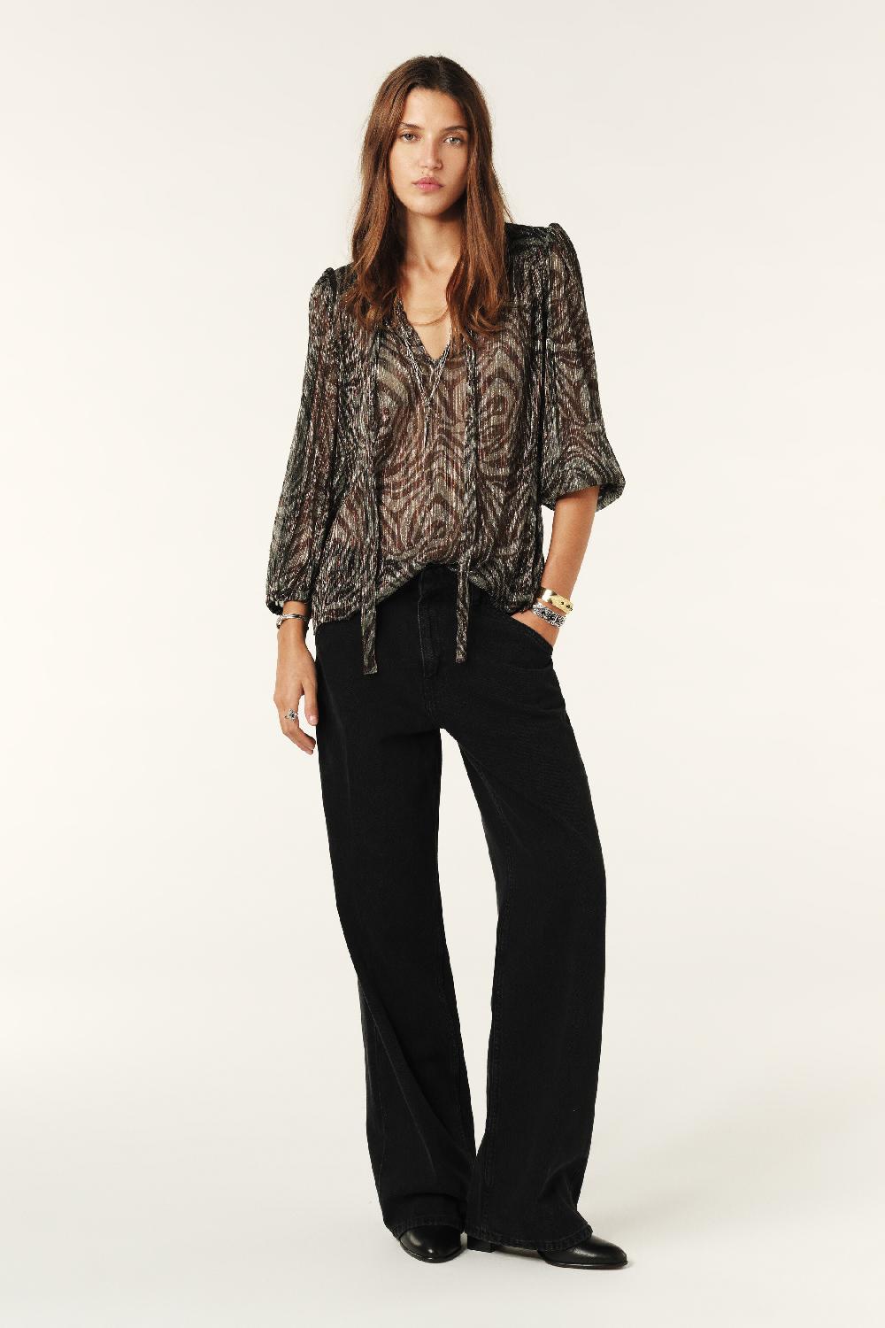 Ba&sh Top Manches Longues Galla Multi