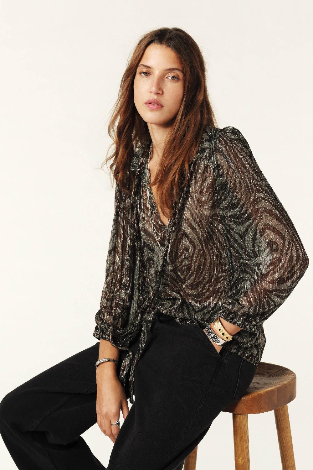 Ba&sh Top Manches Longues Galla Multi