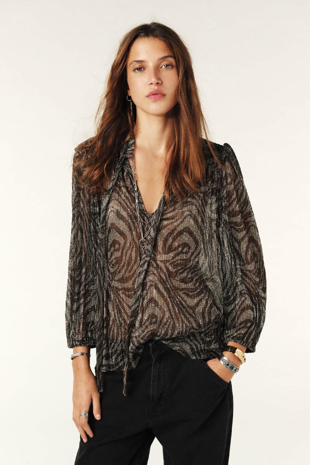 ba&sh Top Manches Longues Galla Multi