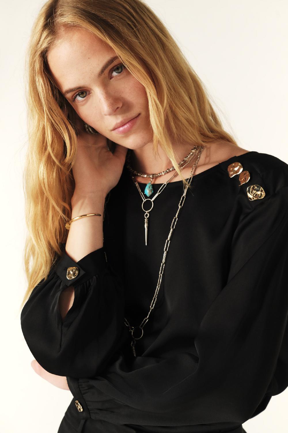 Ba&sh Top Manches Longues Jenny Noir