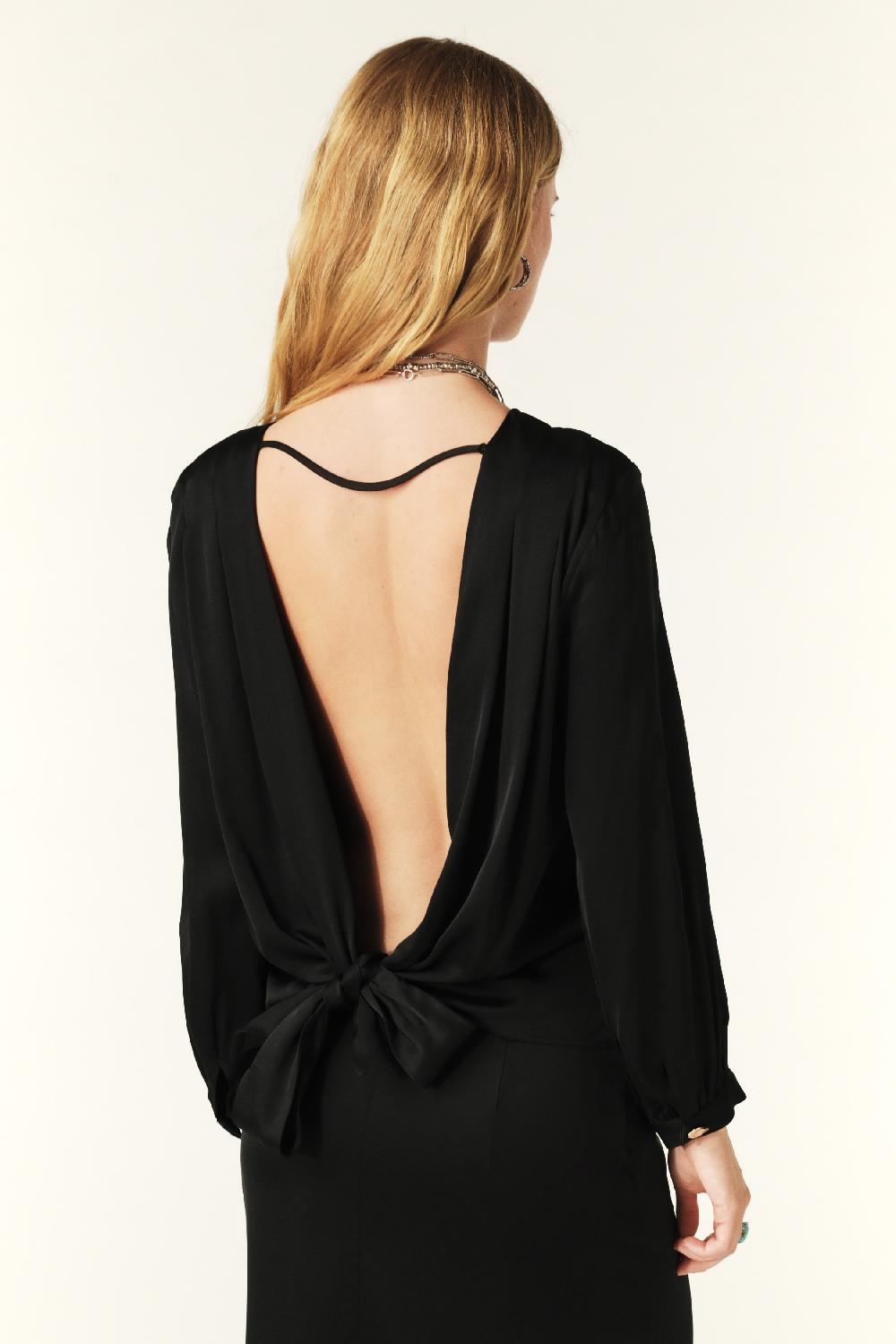 Ba&sh Top Manches Longues Jenny Noir