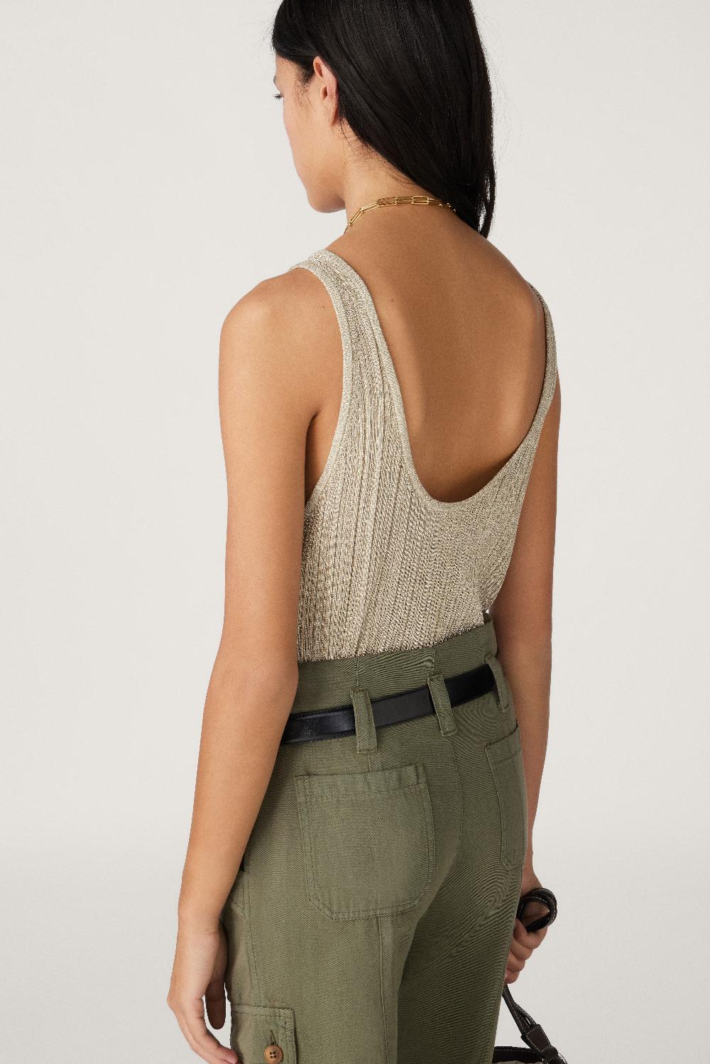 Ba&sh Top MéTallisé Zak Multi