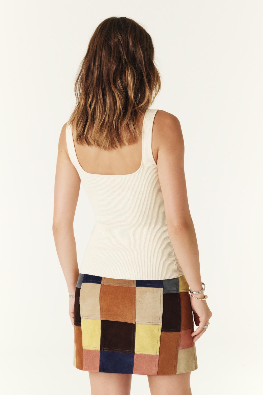 Ba&sh Top Oxmo Blanc Ecru