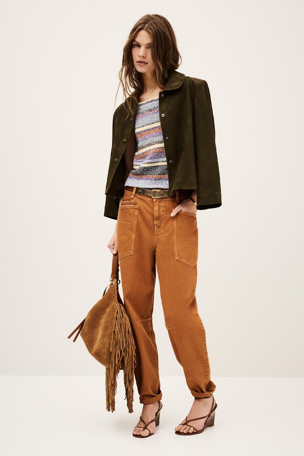 Ba&sh Top Sans Manches Tannia Multi