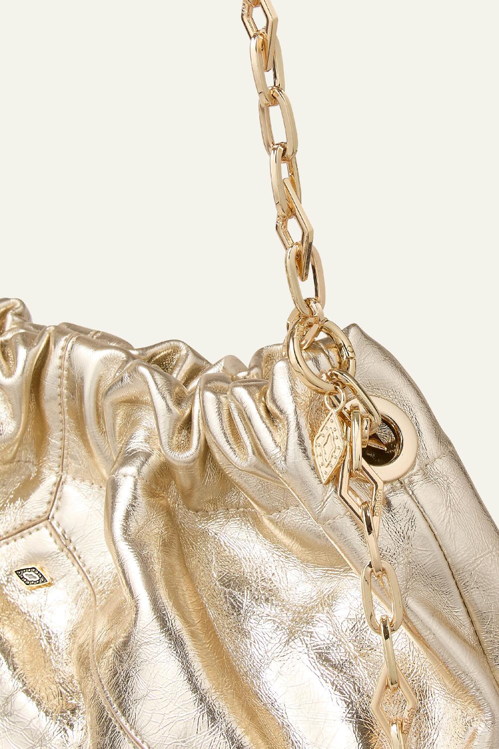 Ba&sh Tote Bag En Cuir June Ecru