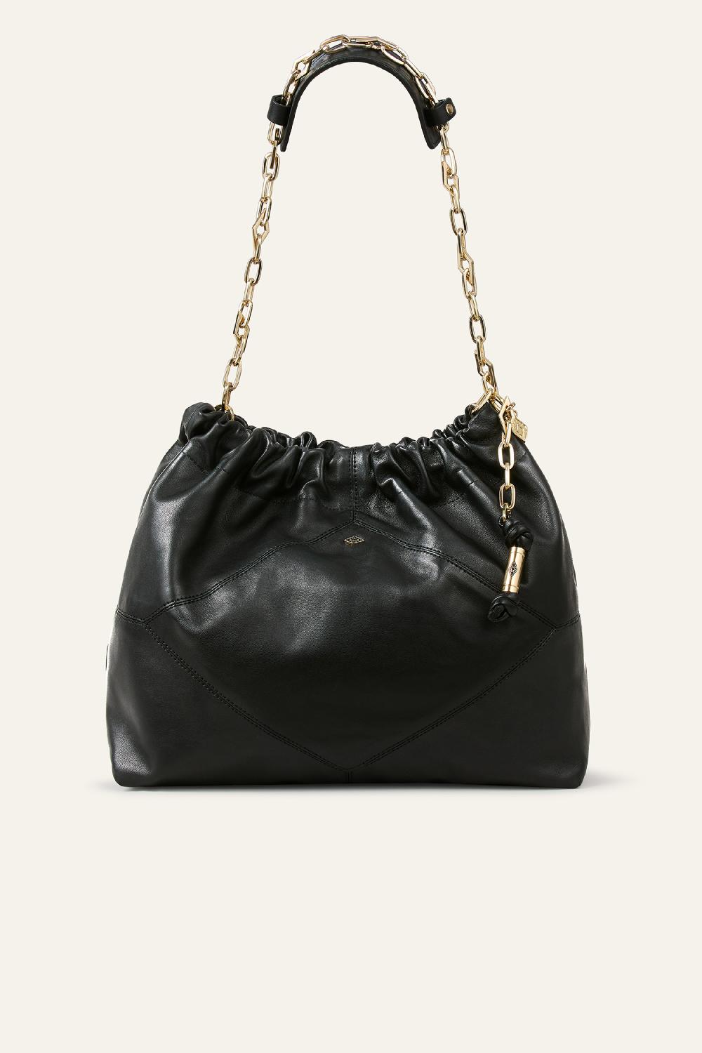 ba&sh Tote Bag En Cuir Tote Noir