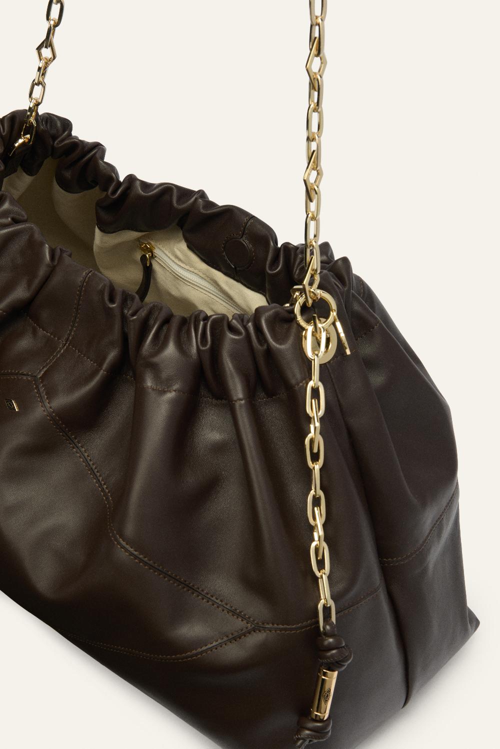 Ba&sh Tote Bag Xl June Chocolat