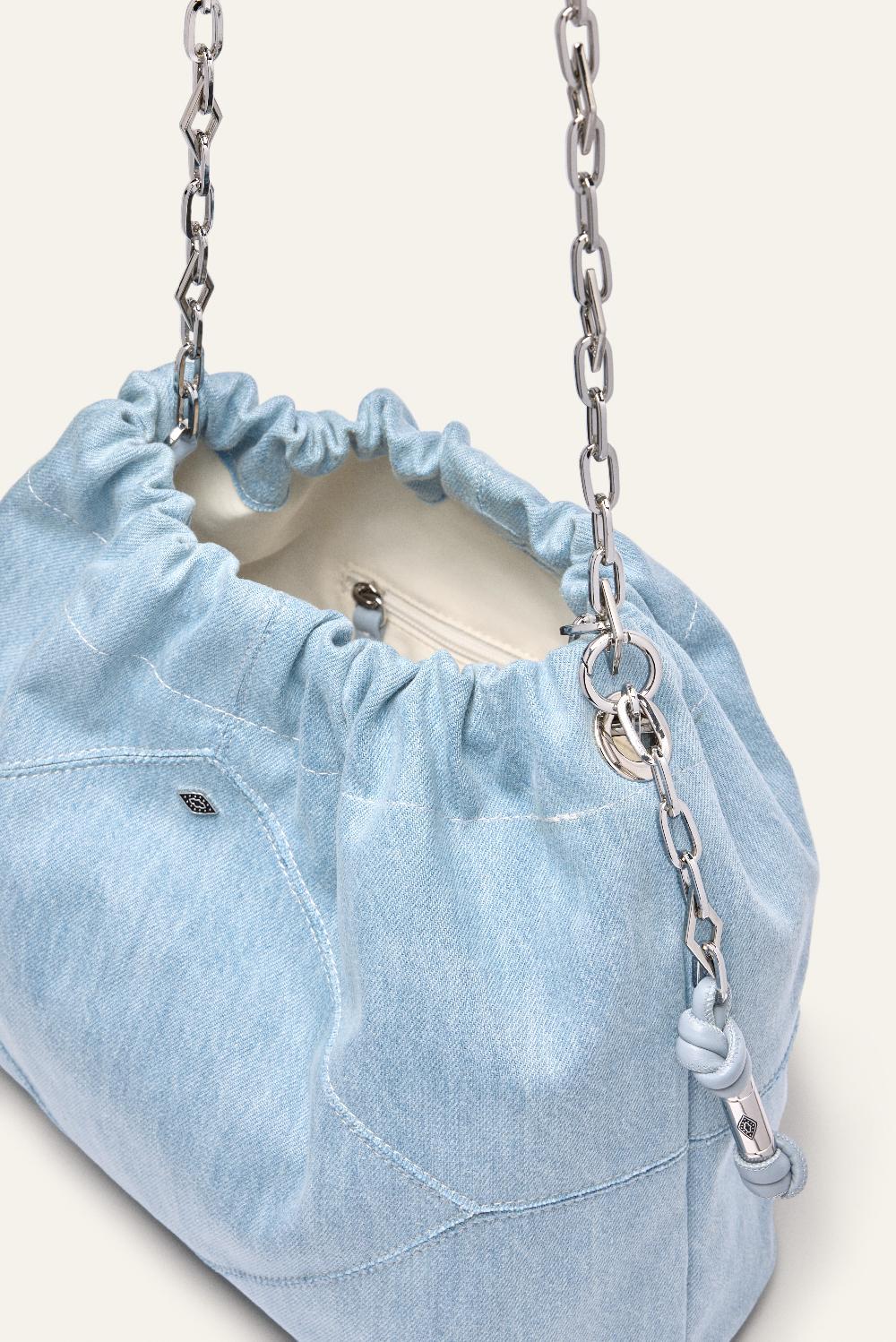 Ba&sh Tote Rectangulaire Grand Format June Bleu