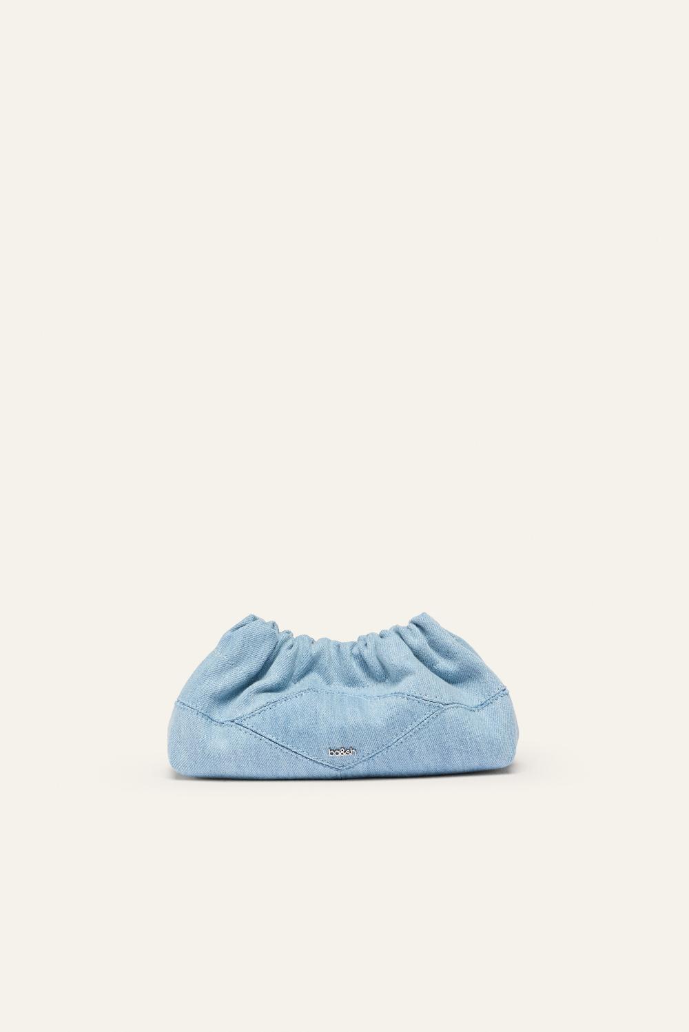 Ba&sh Tote Rectangulaire Grand Format June Bleu