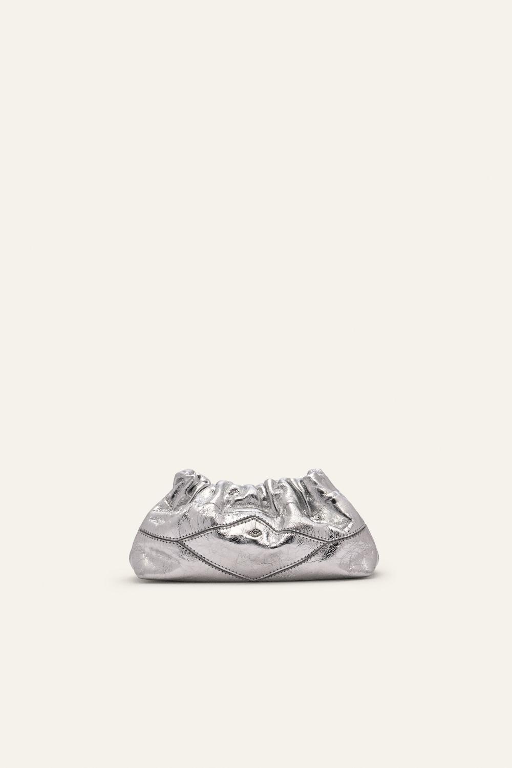 ba&sh Tote Rectangulaire Grand Format June Gris