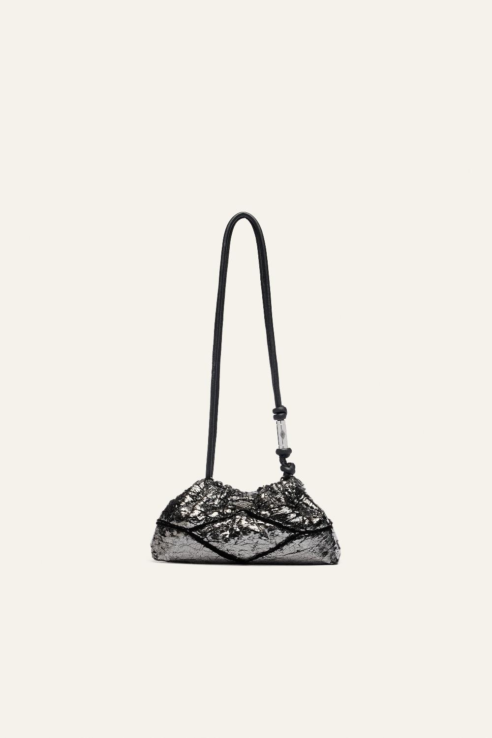 ba&sh Tote Rectangulaire Grand Format June Gris