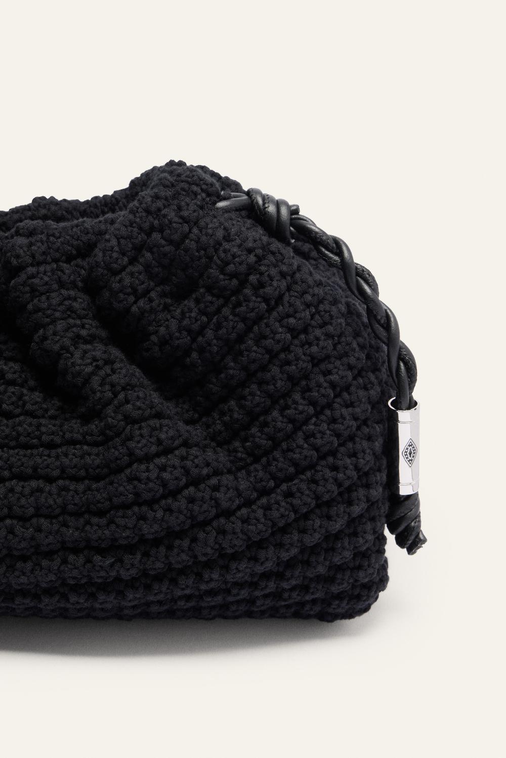 Ba&sh Tote Rectangulaire Grand Format June Noir