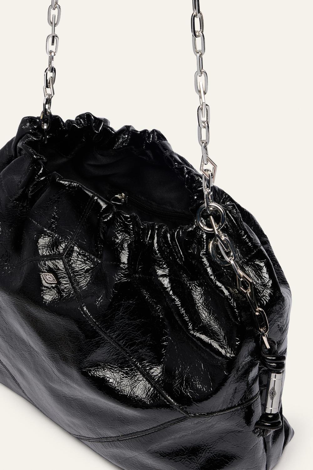 Ba&sh Tote Rectangulaire Grand Format June Noir