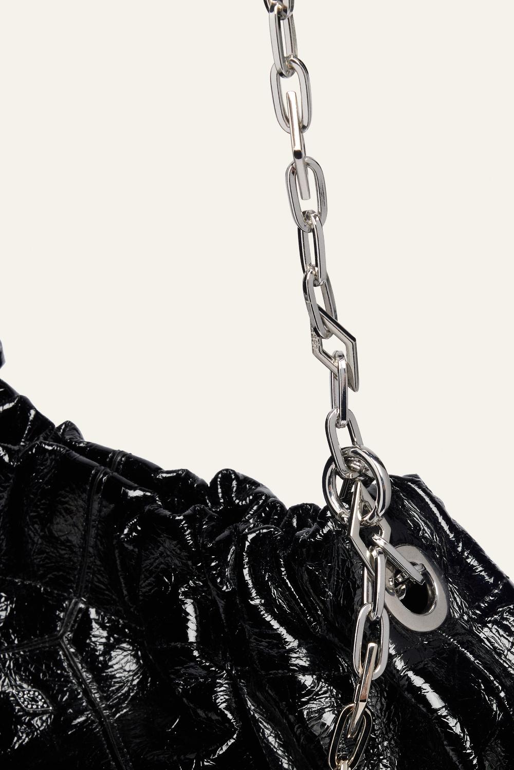 Ba&sh Tote Rectangulaire Grand Format June Noir