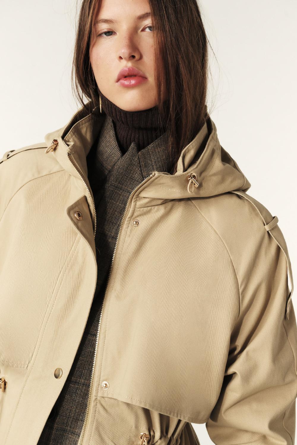 Ba&sh Trenchcoat Ted Beige