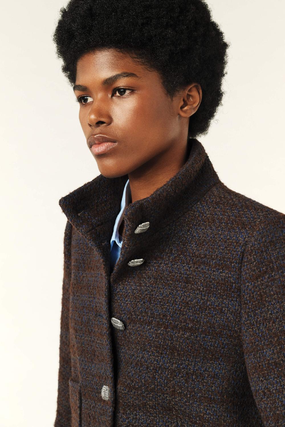 Ba&sh Veste Casual Courte Bago Marron