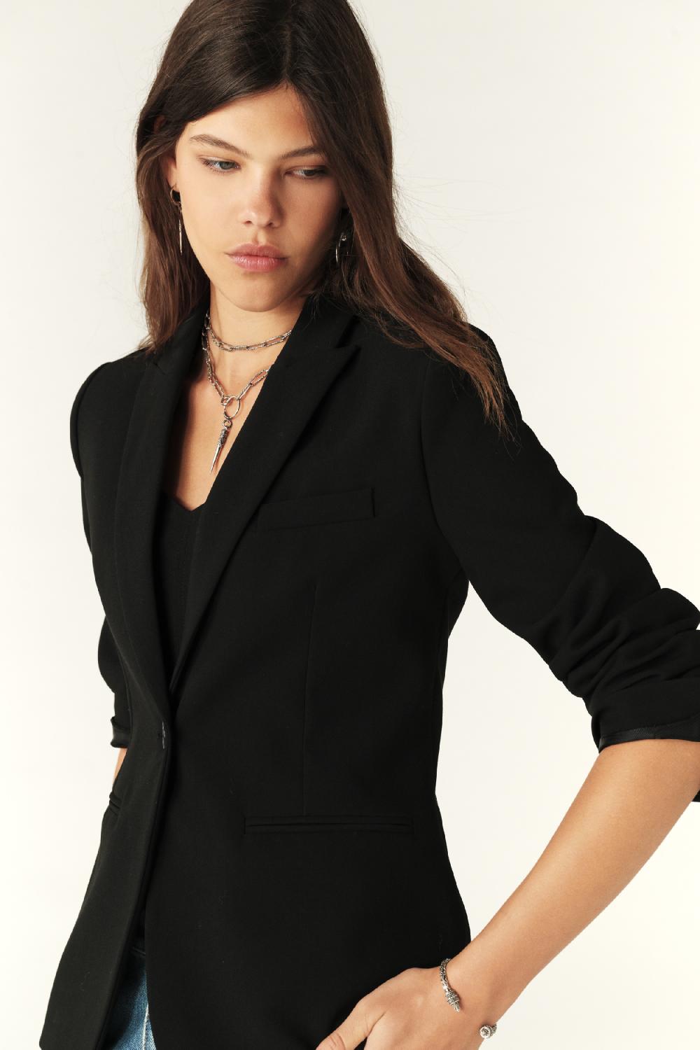 Ba&sh Veste CintréE Coleene Noir