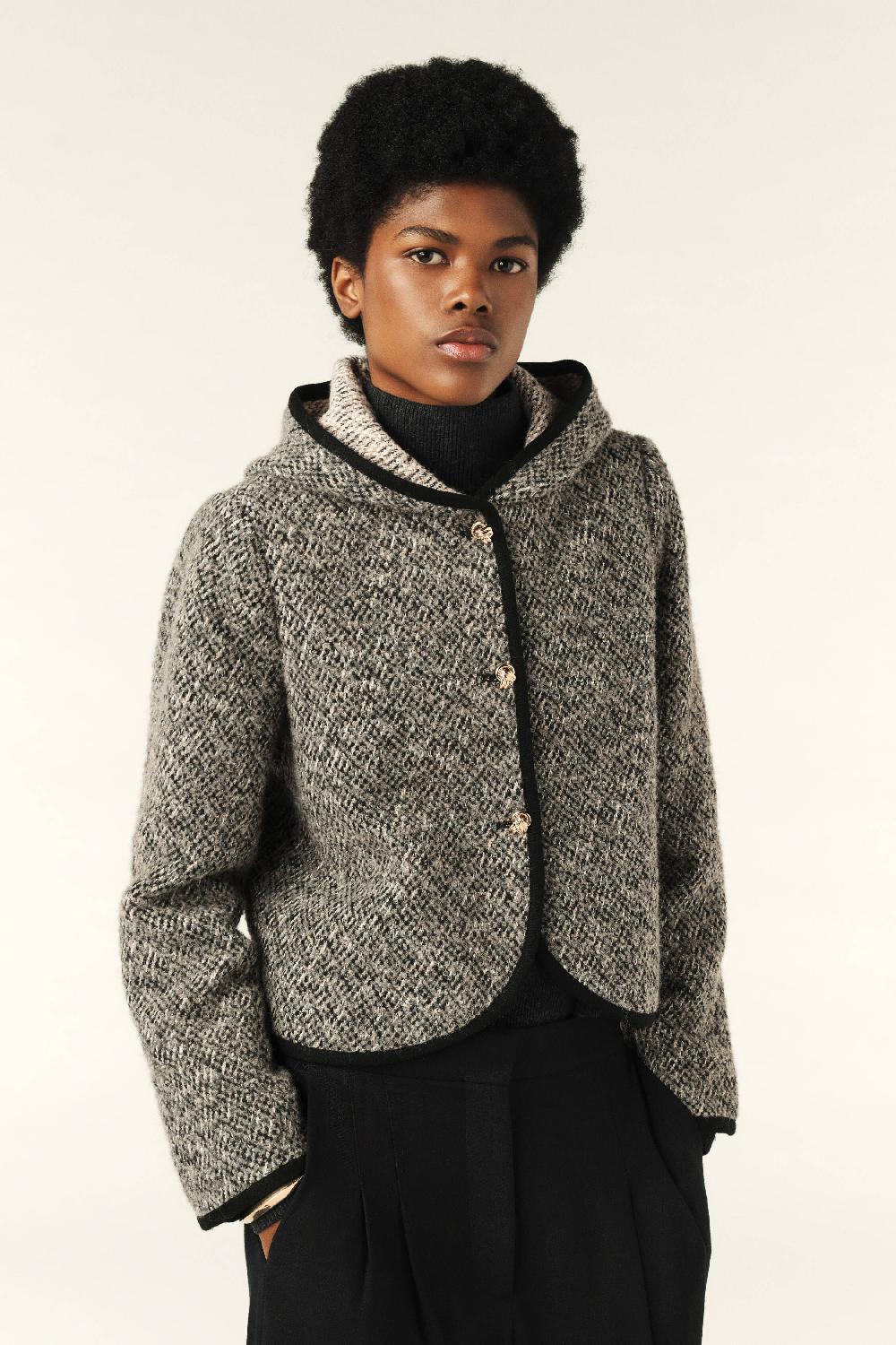 ba&sh Veste Courte Loctave Gris