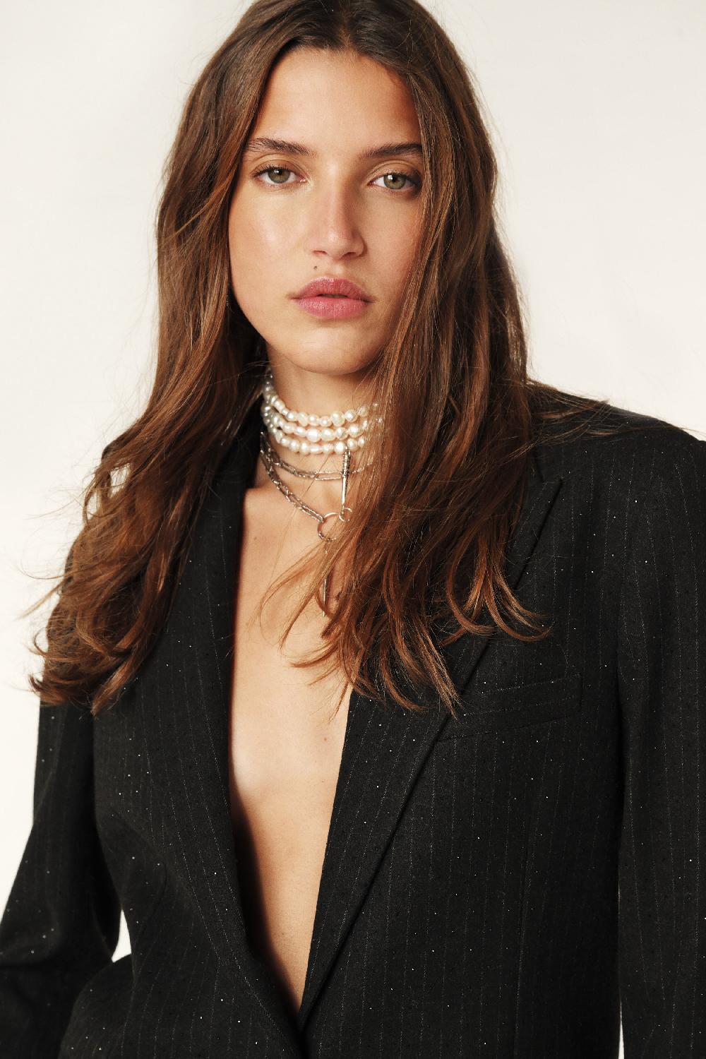 Ba&sh Veste De Costume Pops Noir