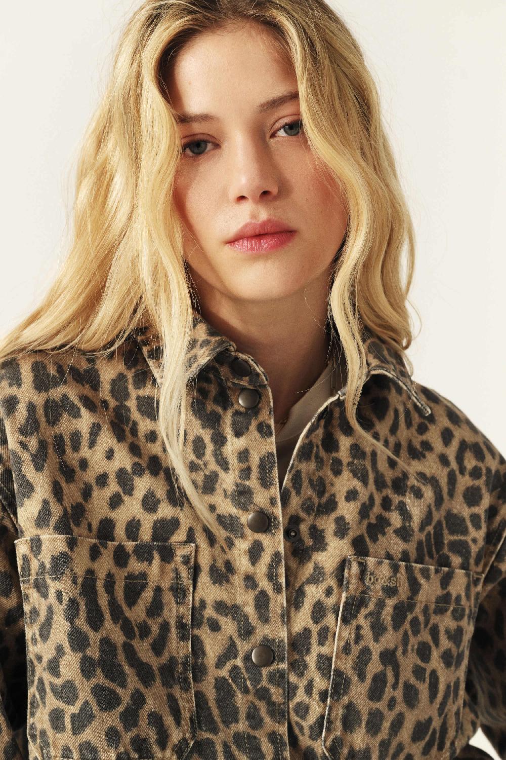 Ba&sh Veste Forme Loose Timotee Beige