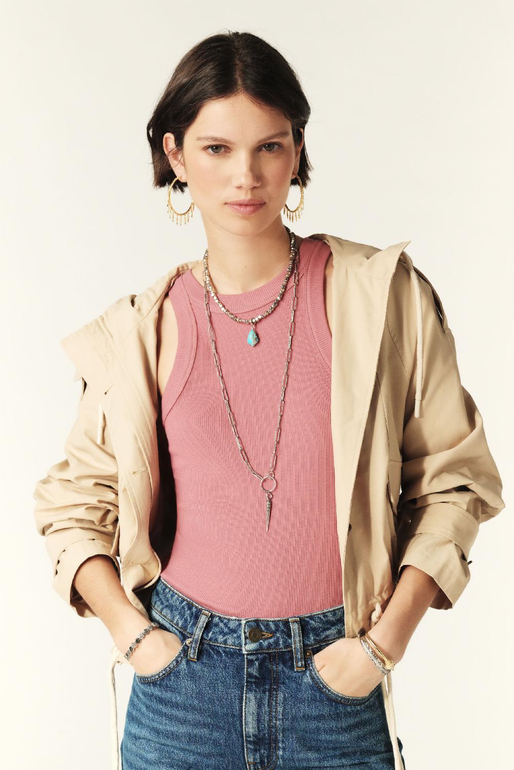 Ba&sh Veste ImperméAble Torry Beige