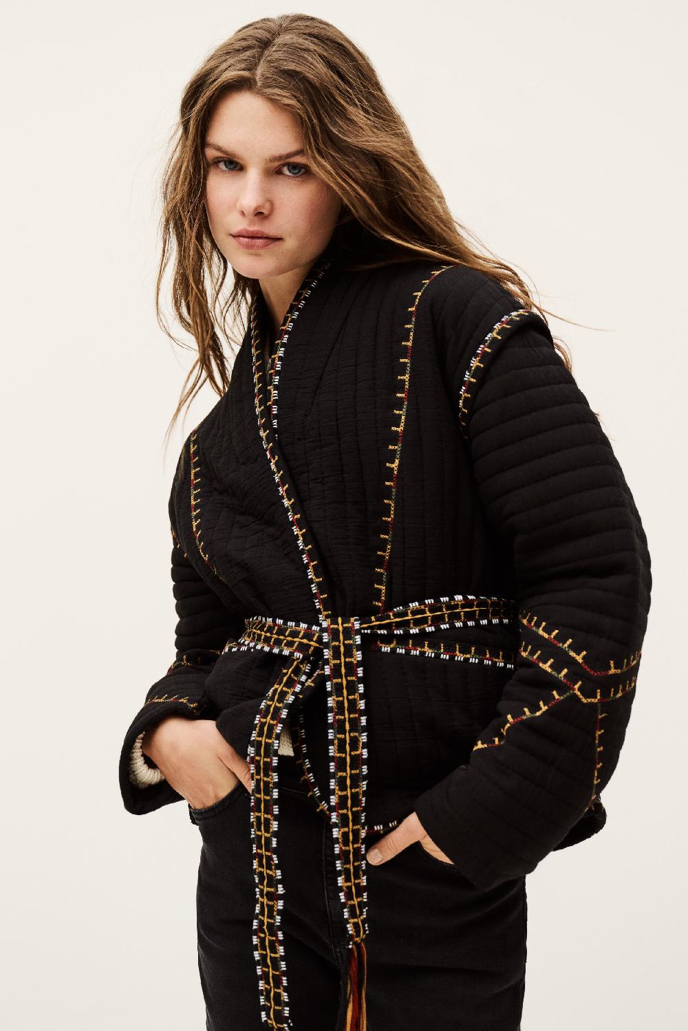 Ba&sh Veste Manches Longues Cliago Noir