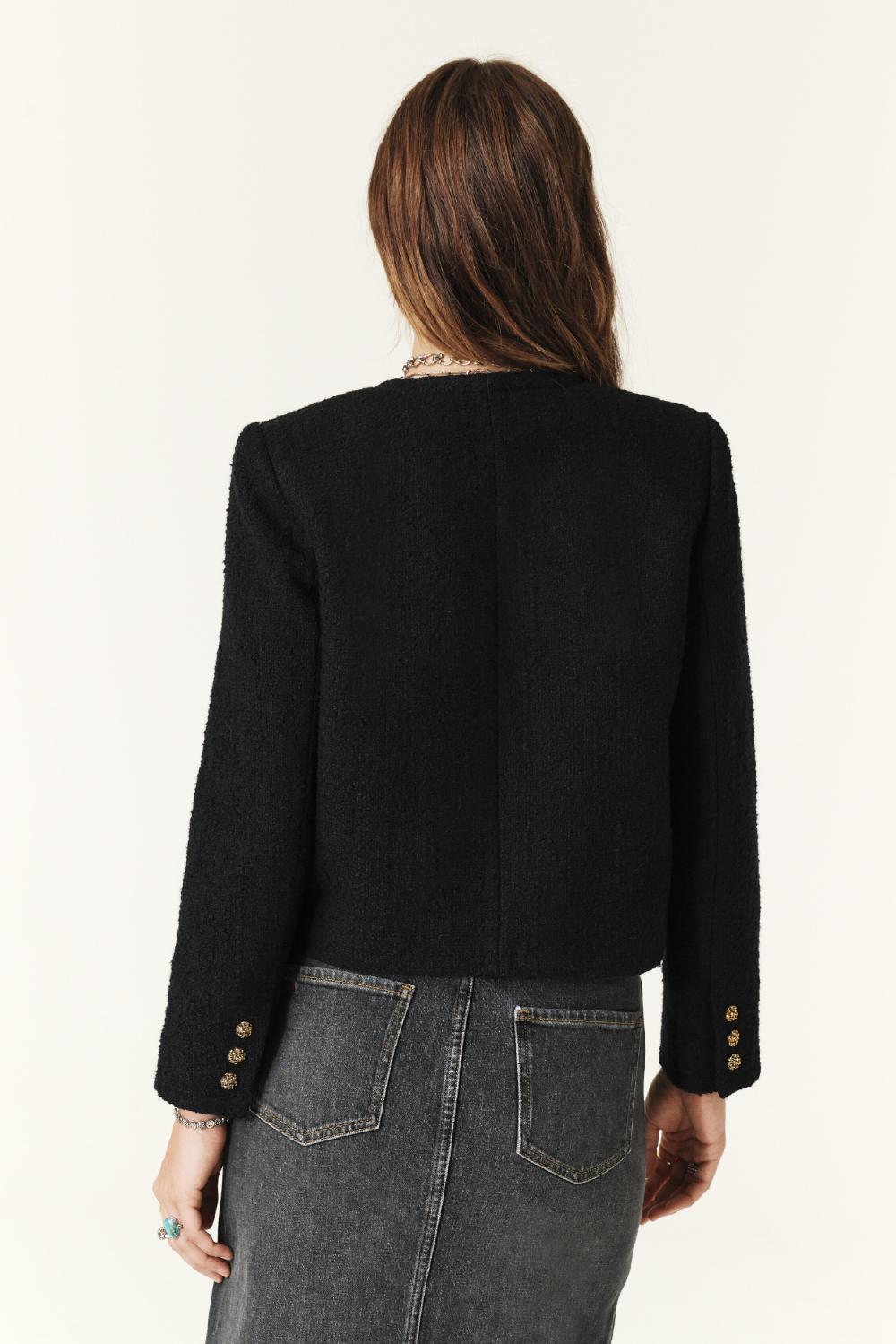 Ba&sh Veste Meredith Noir