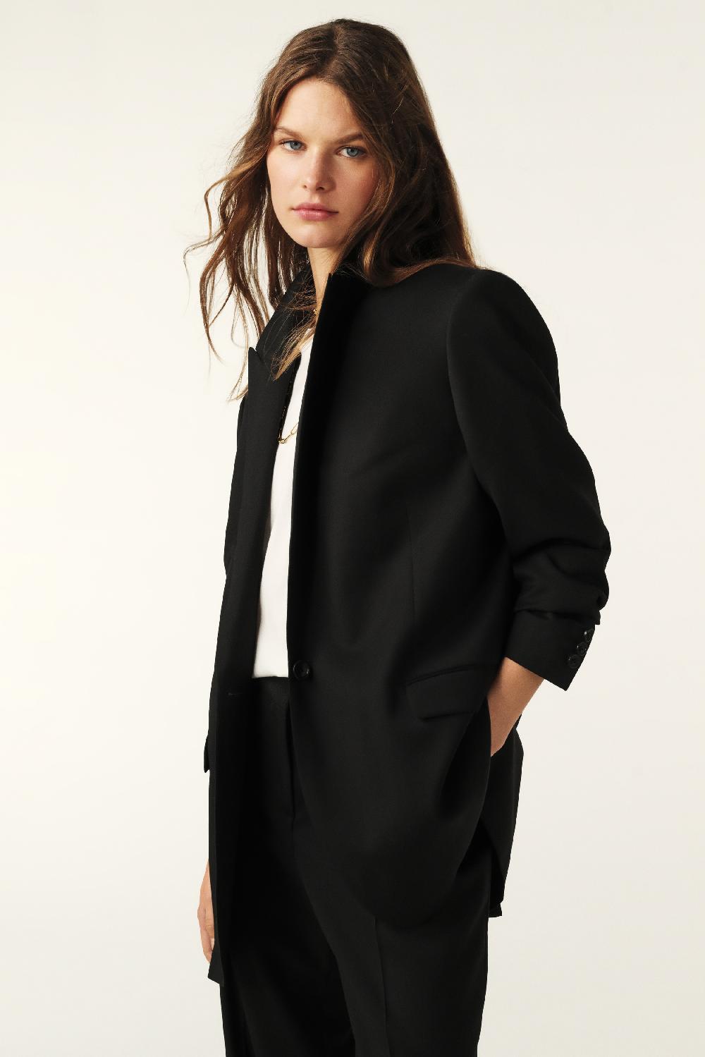 ba&sh Veste Tailleur Visha Noir