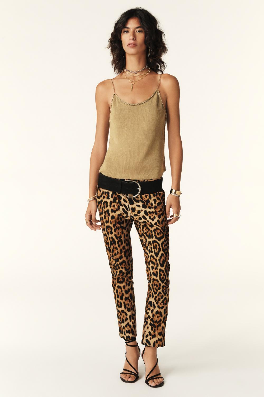 Ba&sh DéBardeur Dos Nu Croisé En Maille Ciaa Bronze