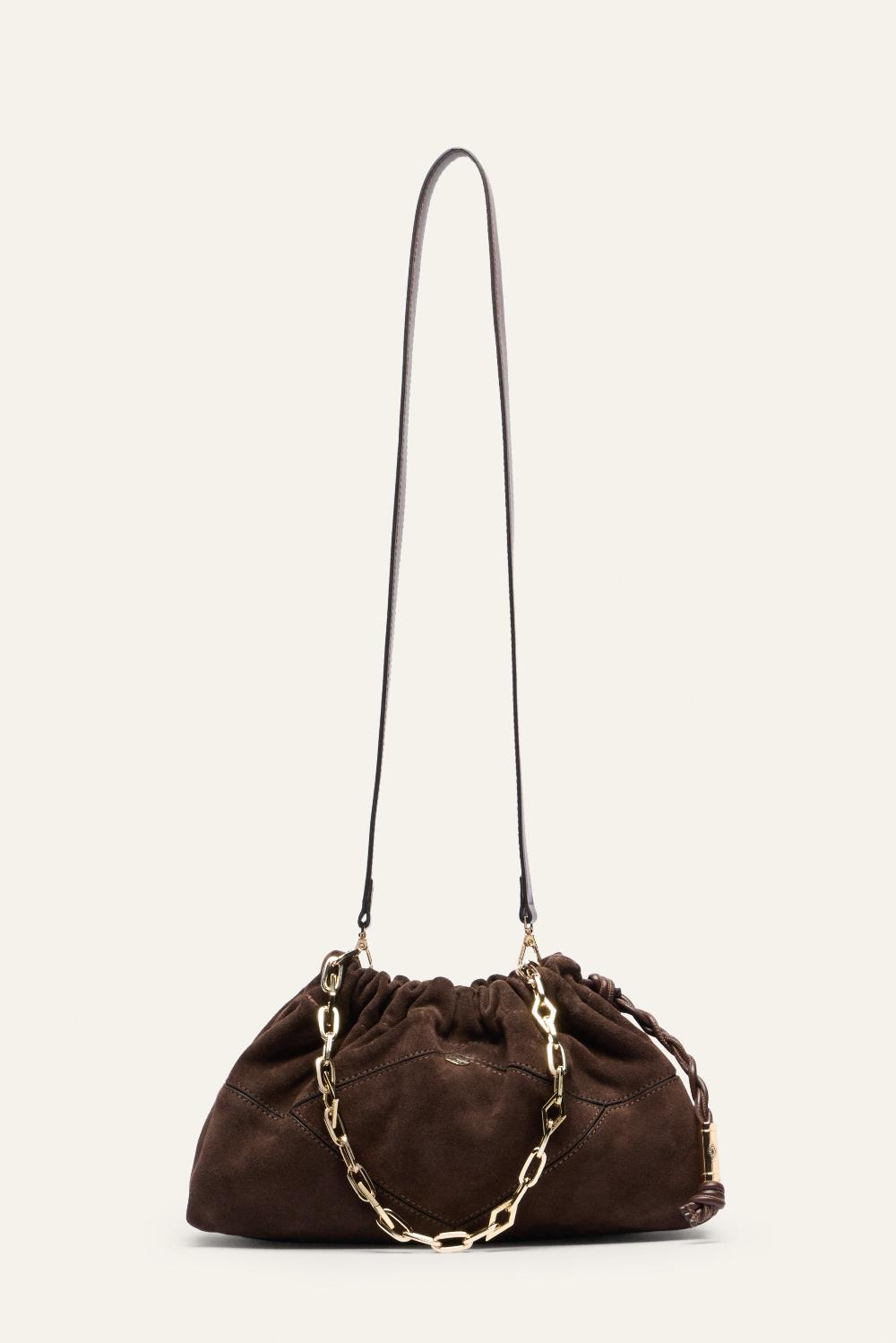 Ba&sh Tote Rectangulaire Grand Format June Chocolat