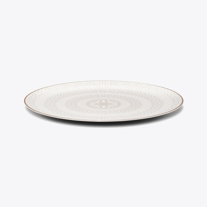 Baccarat Assiette De Présentation Arcadia Or Et Platine
