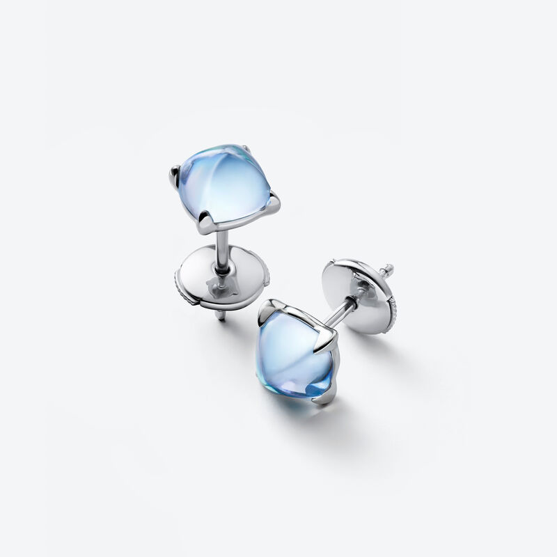 baccarat Boucles d'Oreilles Médicis Argent