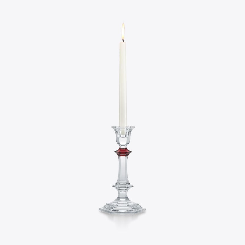 baccarat Bougeoir Harcourt Bouton Rouge