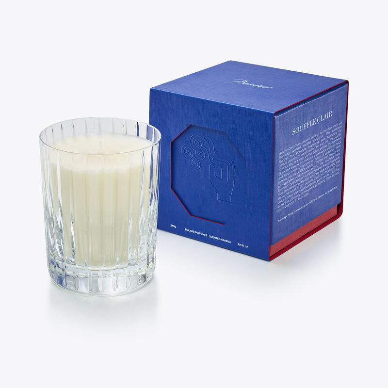 baccarat Bougie parfumée 4 éléments Souffle Clair