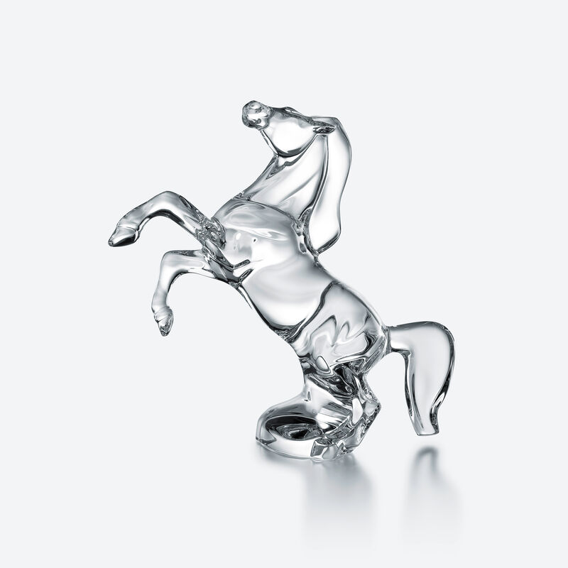baccarat Sculpture Cheval Cabré