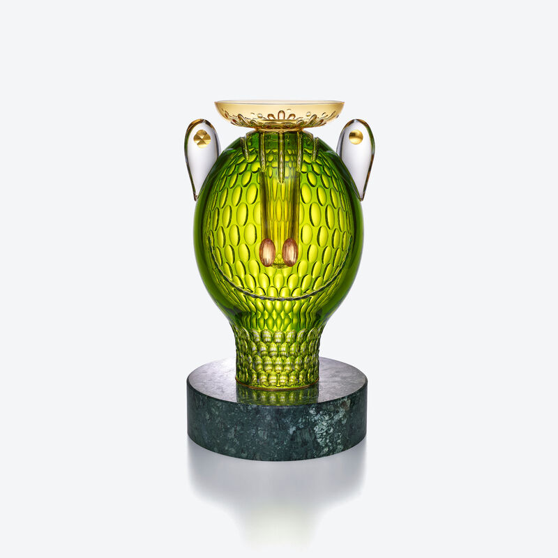 baccarat Sculpture Grenouille Faunacrystopolis