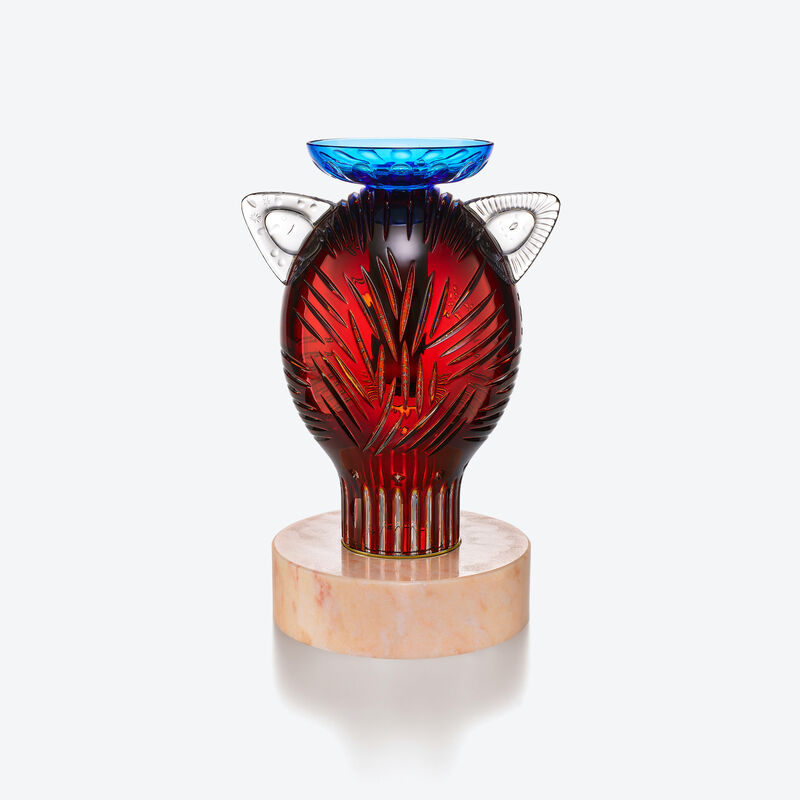 Baccarat Sculpture Renard Faunacrystopolis