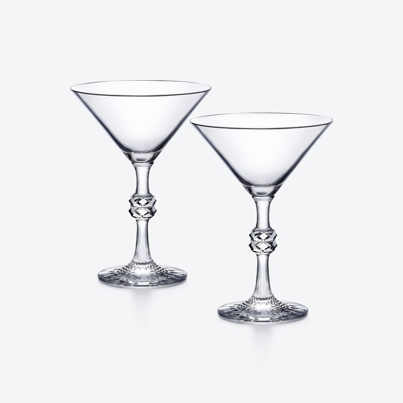 baccarat Verres à Martini Passion Collection par Jean-Charles Boisset